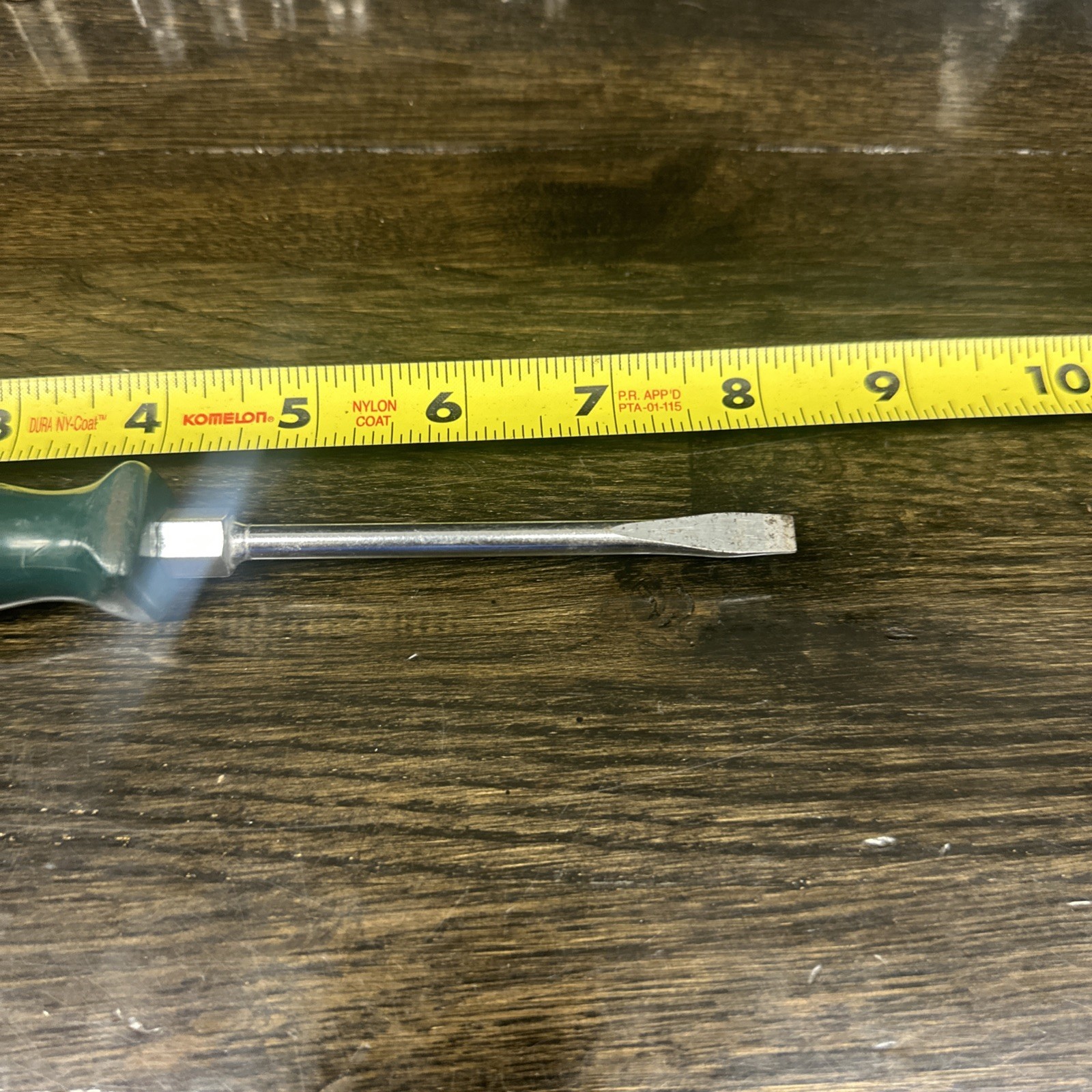 Vintage S-K , Green Hard Plastic Handle, France Flat Head