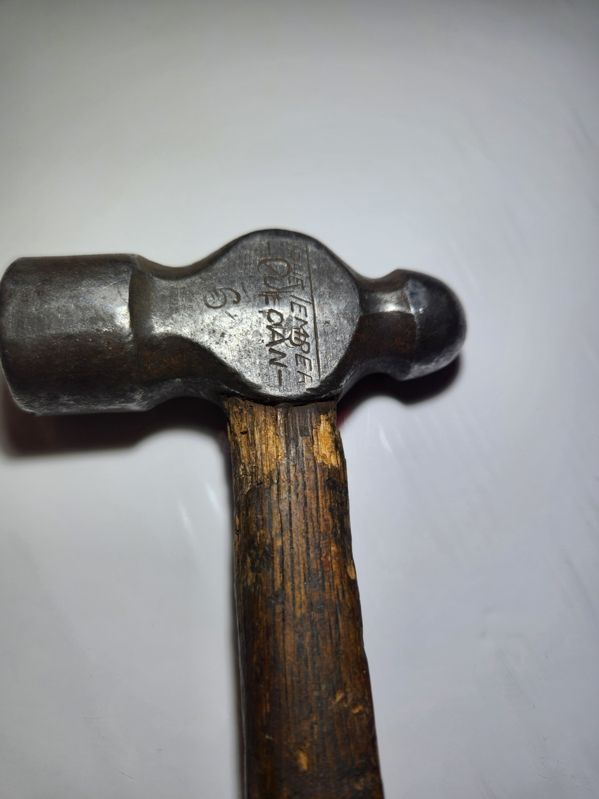 Vntg True Temper Vulcan Ball Peen Hammer,6oz Head, Blacksmith,