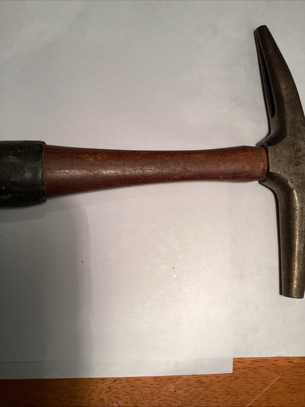Vintage Pointed Tack hammer With Tack Wooden Hammer