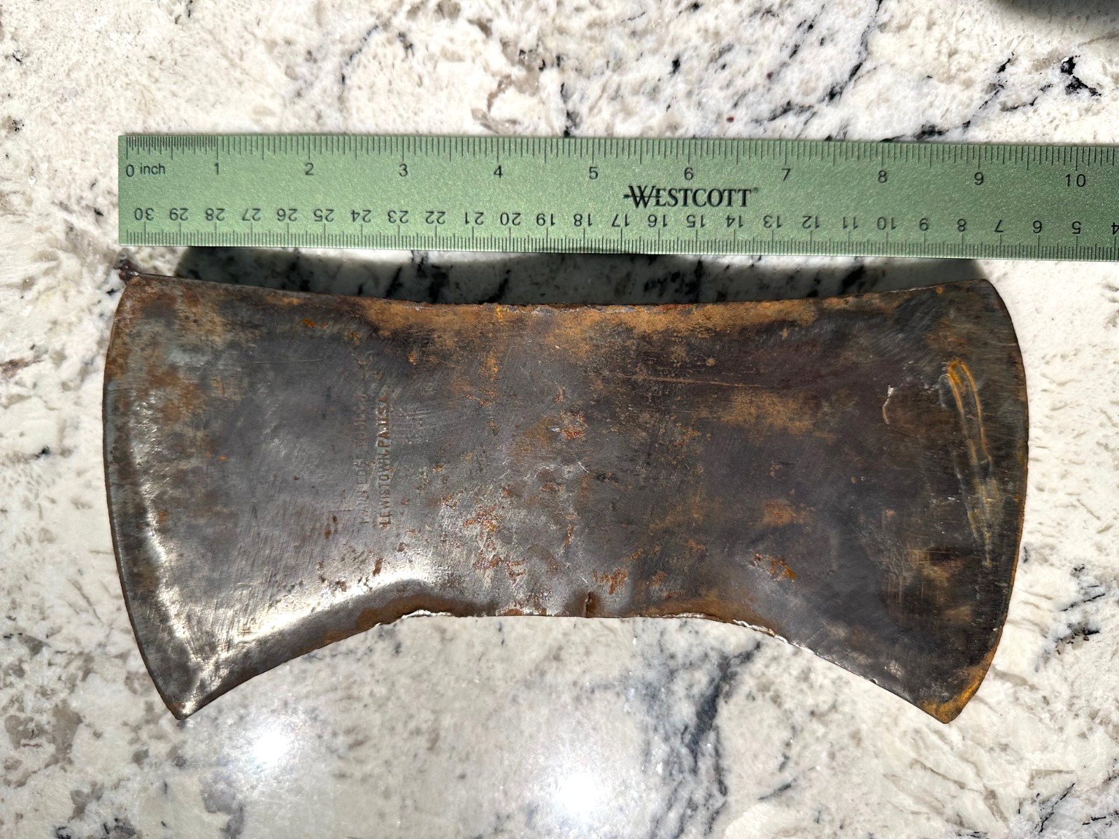 MANN EDGE TOOL CO. Vintage Axe Head Double Bit 3 lb 6 oz Lewistown, PA U.S.A.