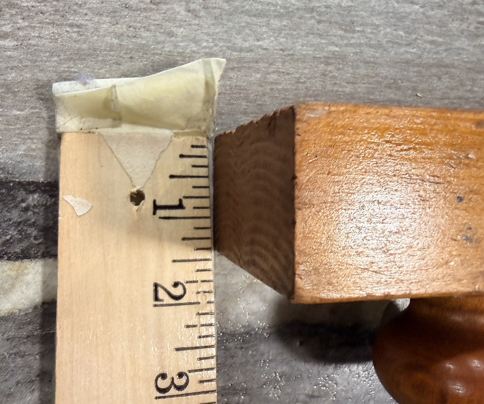 Antique Pine Knot 15” Jack Plane Great Condition Wood & Steel 90+ Years Old