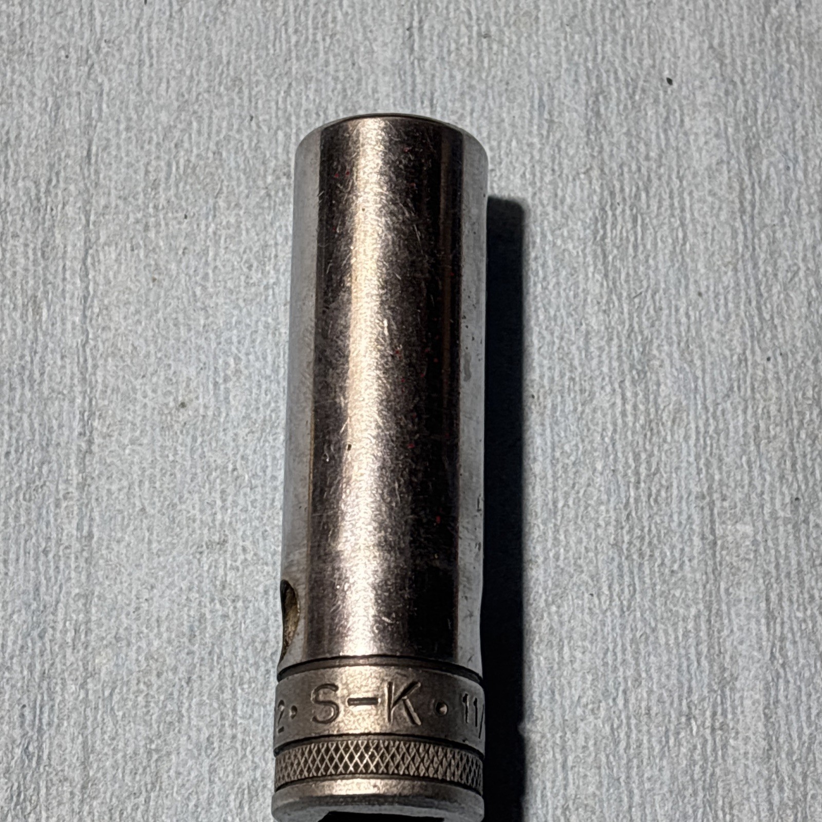 Vintage S-K USA 1/2” Dr. Deep Well 12 Point – (40822) 11/16″