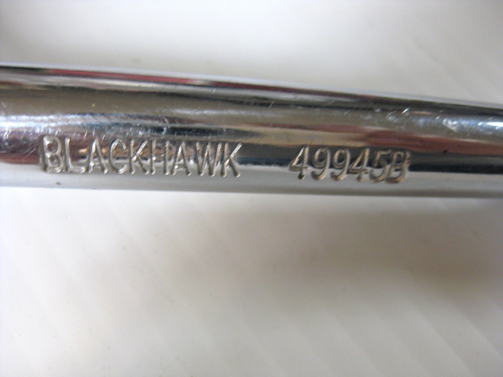 Blackhawk USA No. 49945B Ratchet 1/2″ Drive w/ Knurled Speeder Head 10″ Nice!