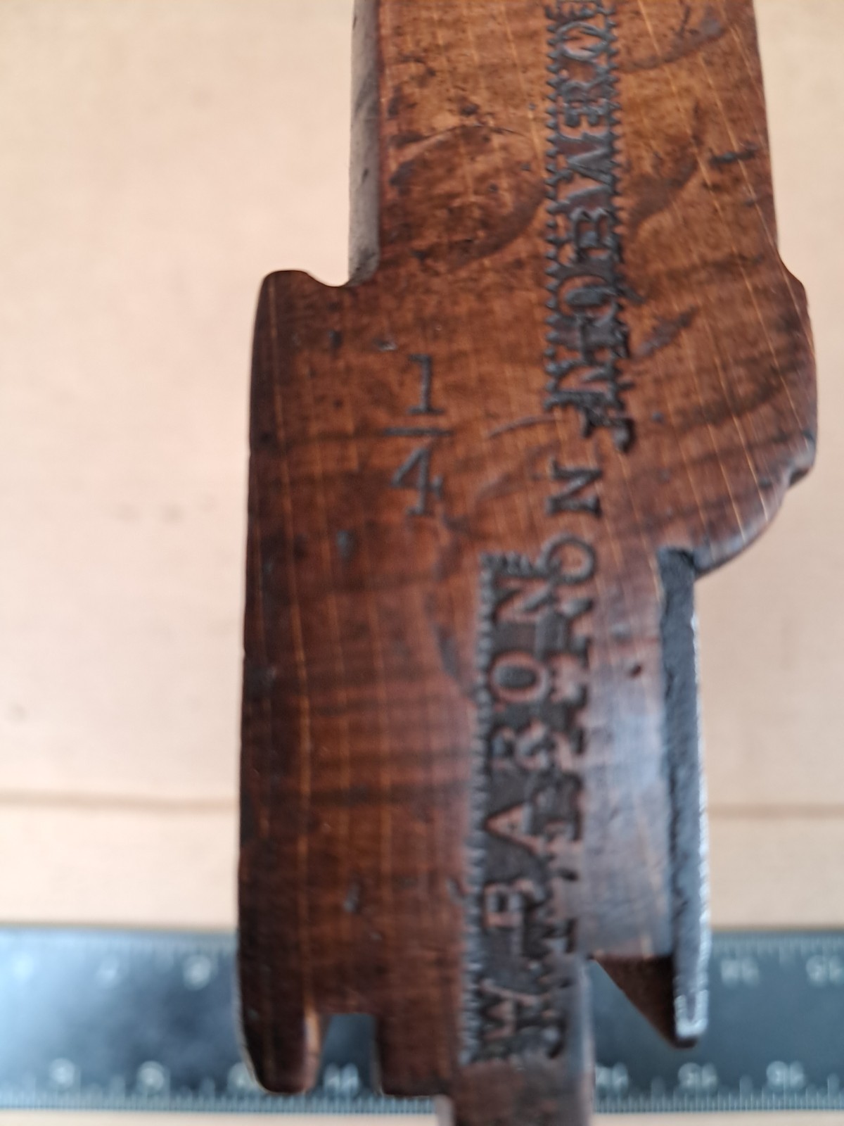 Vintage/Antique Combined Tongue & Groove Moulding Plane by Unknown Maker