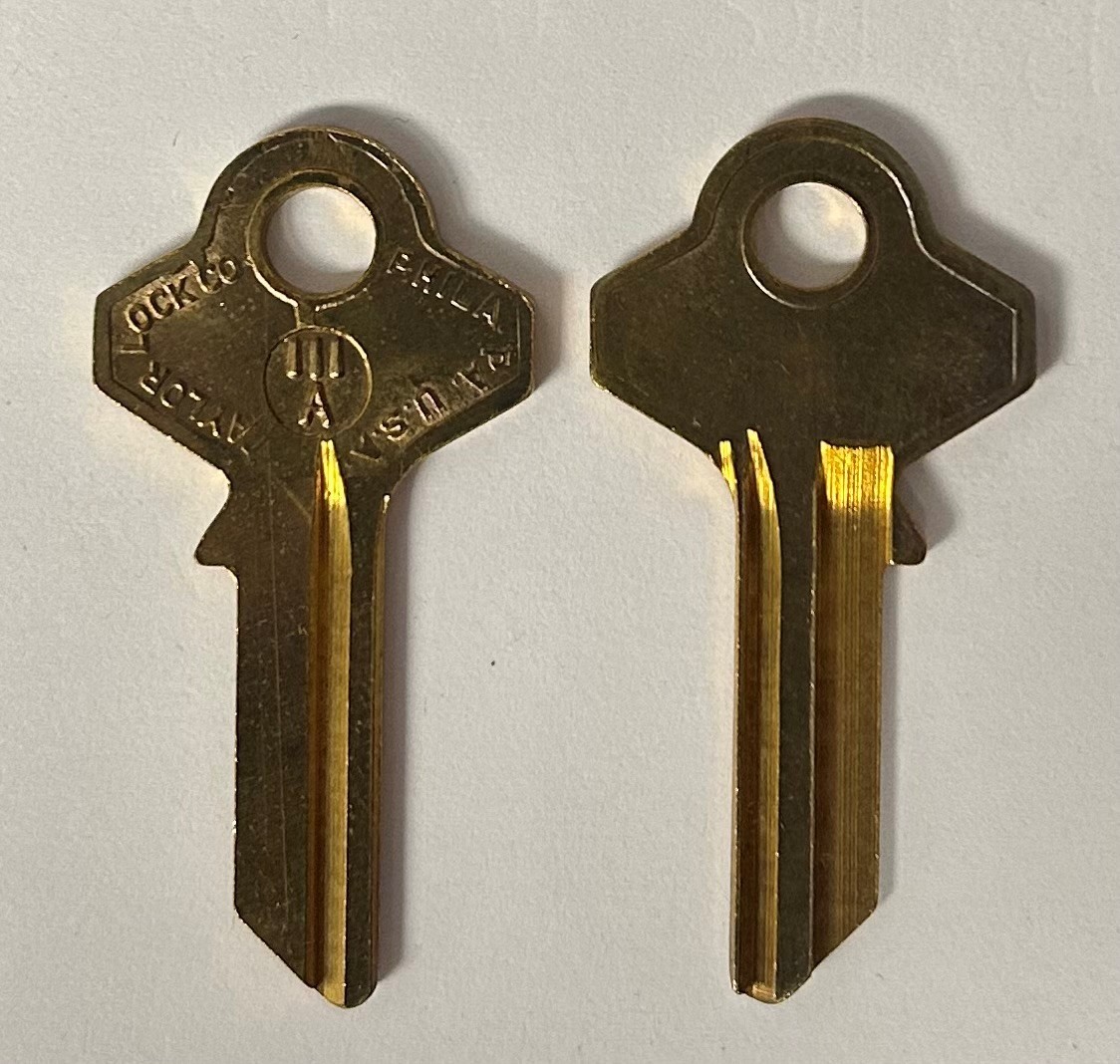 Taylor Lock Co. 111A Key Blank uncut (1 Pc)