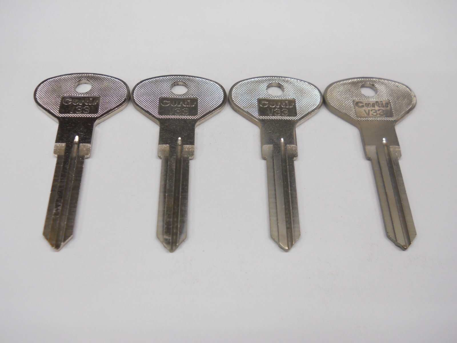 Curtis V33 Key Blank Fits Volkswagen VW X110 Lot of 4