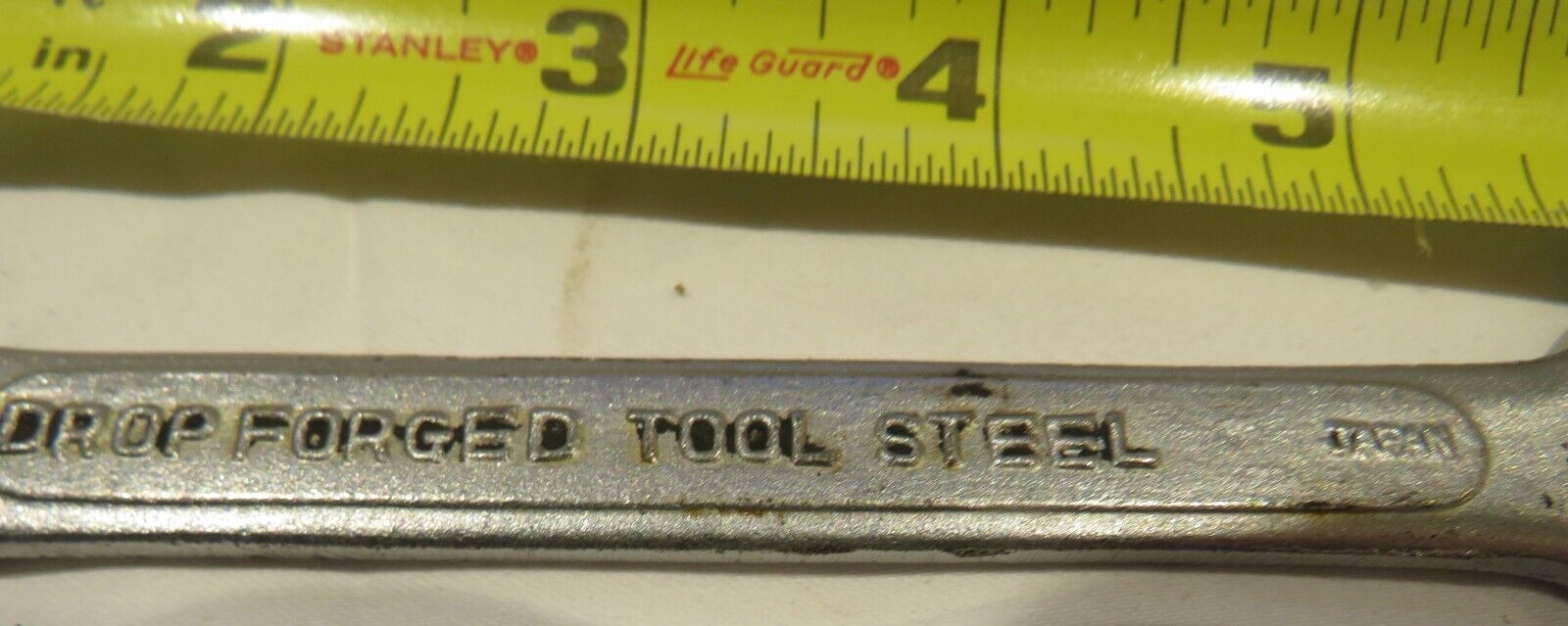 Wards Drop Forged Tool Steel Japan 3/4″, 5/8″ Open Wrench