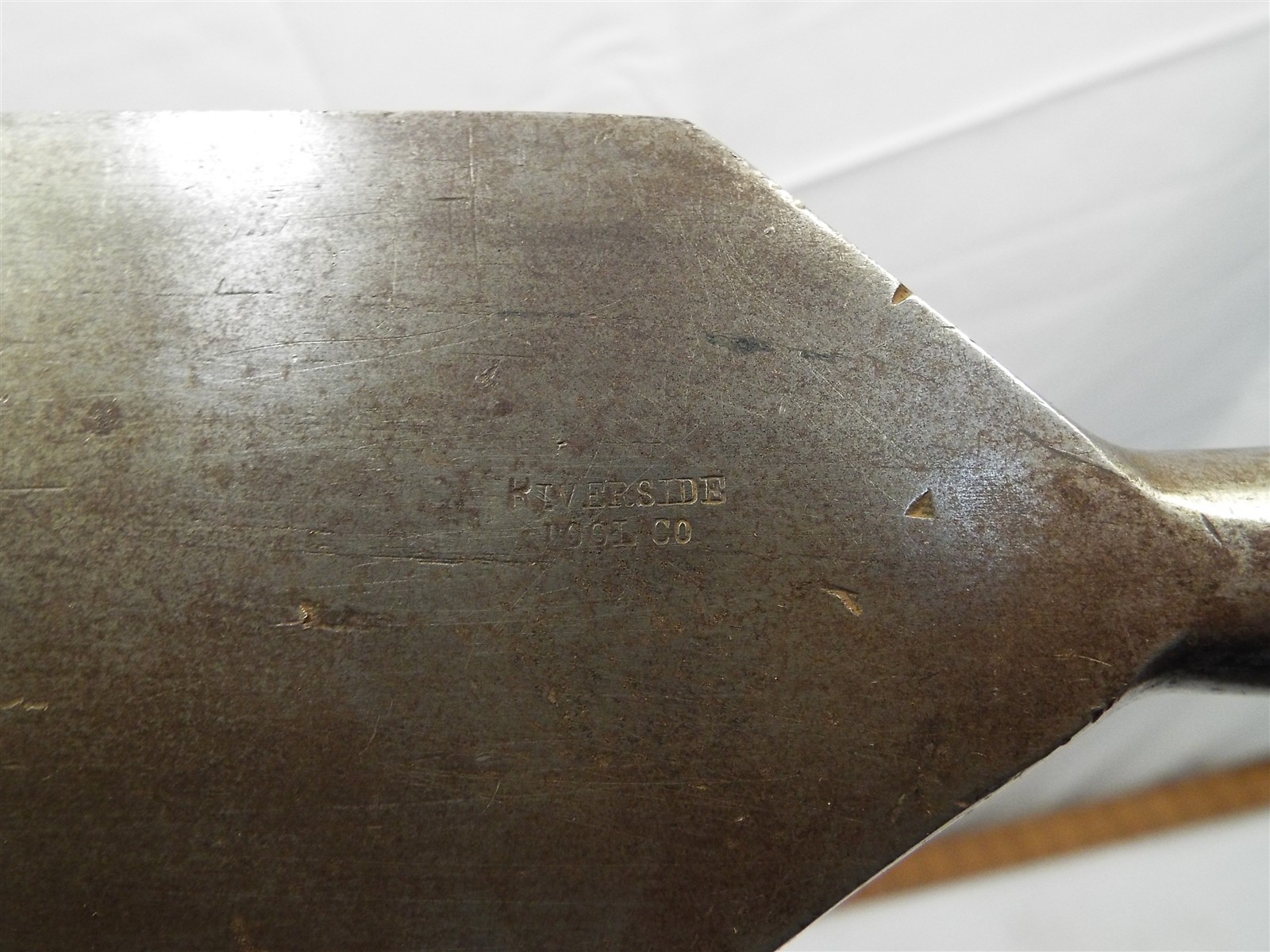 Early Riverside Tool Co Slick Chisel Timber Framing 3″ Boat Makers Nice Handle