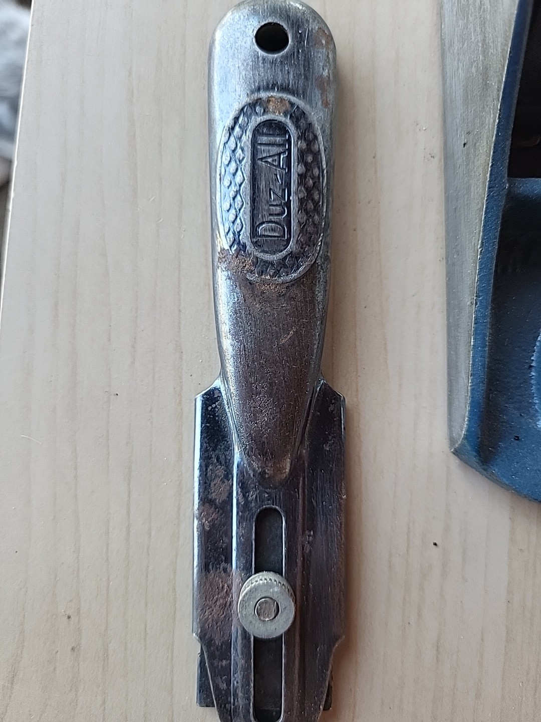 Vintage Stanley Handyman Smooth Wood Plane Tool H1204 Plus Extras Made in USA