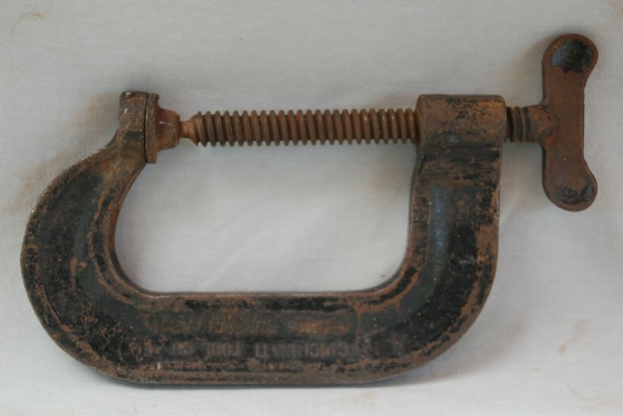 Vintage Hargrave 3 – No. 44 Super Clamp – Cincinnati Tool Co. – Made in USA