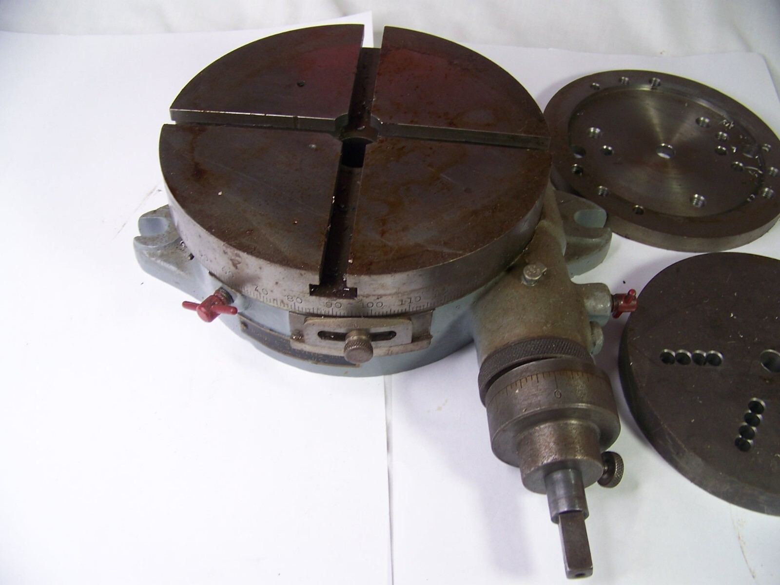 Vintage John B Stevens Milling Machine Rotary Table Machinist Tool 7.5″