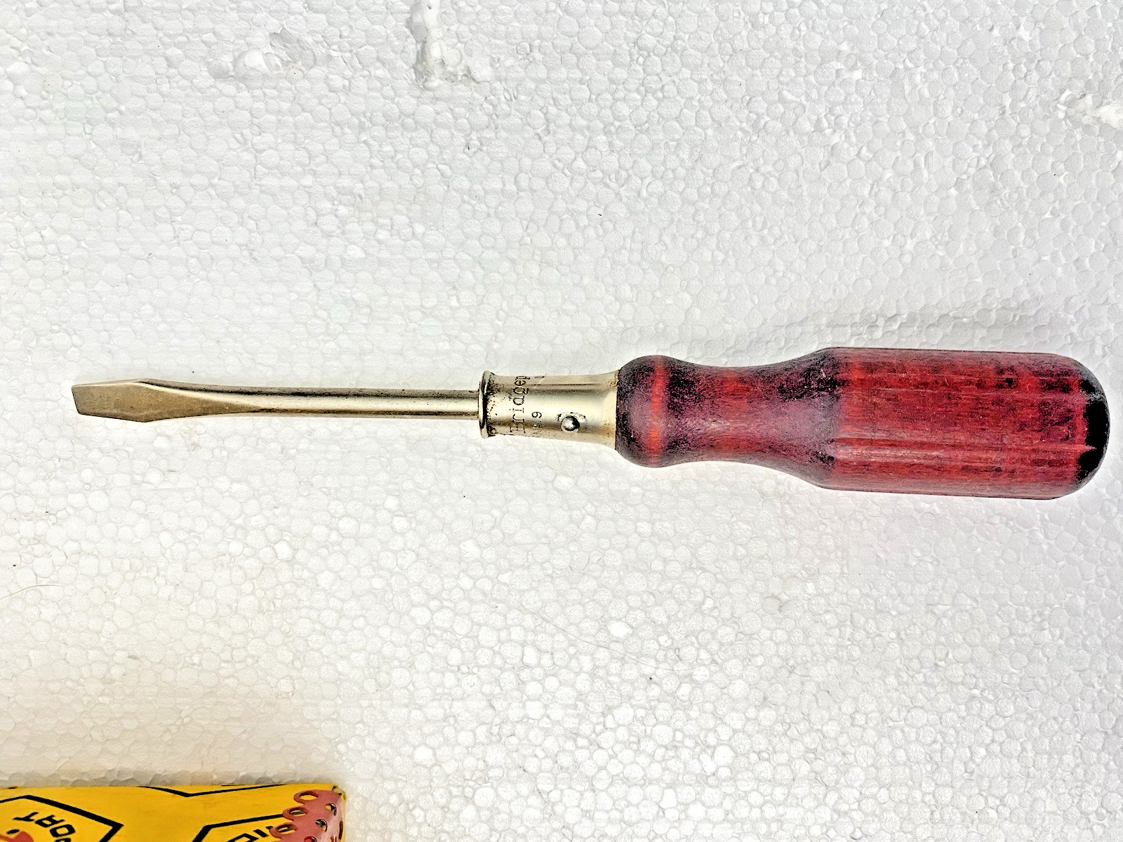 NOS Vintage Bridgeport 3″ Master Mechanic No 9 Wooden Handle Screwdriver NEW