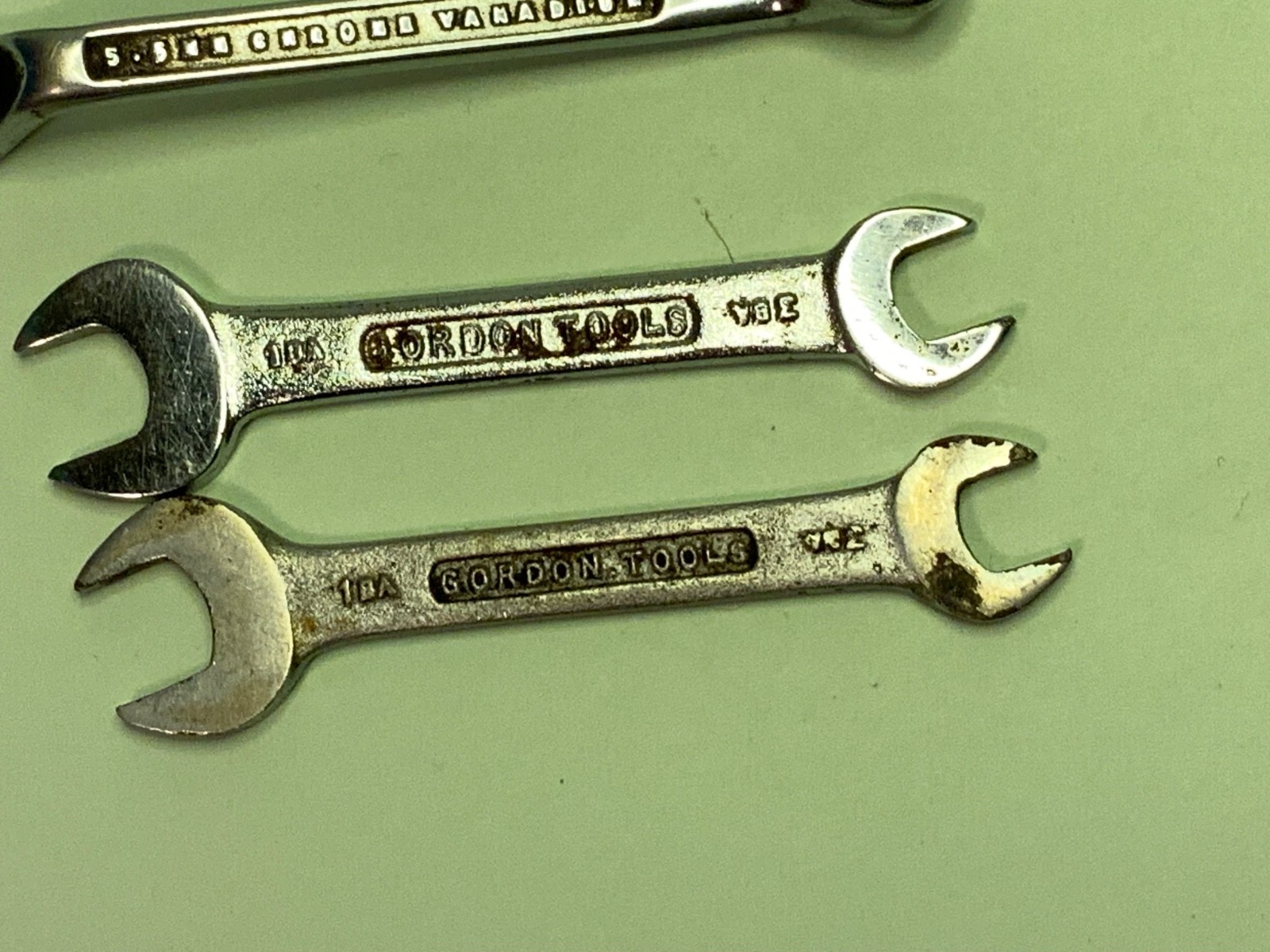 4 gordon tools bundle spanner’s 0BA 3BA 1-3 BA 5.5 & 5mm vintage wrench tools 4.