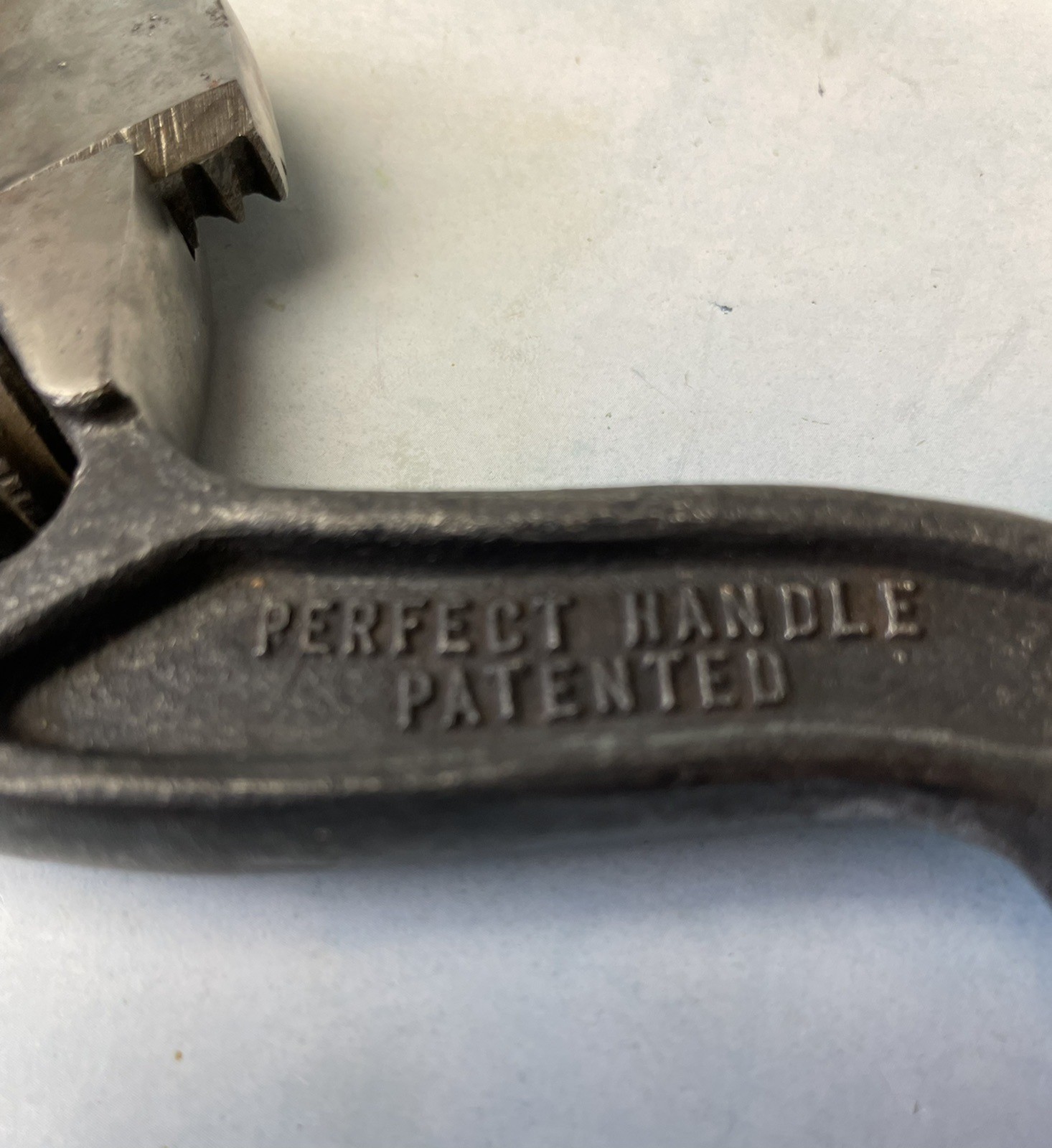 H D SMITH & Co PERFECT HANDLE S Adjustable WRENCH 8″ Mechanic USA Shop Tool RARE