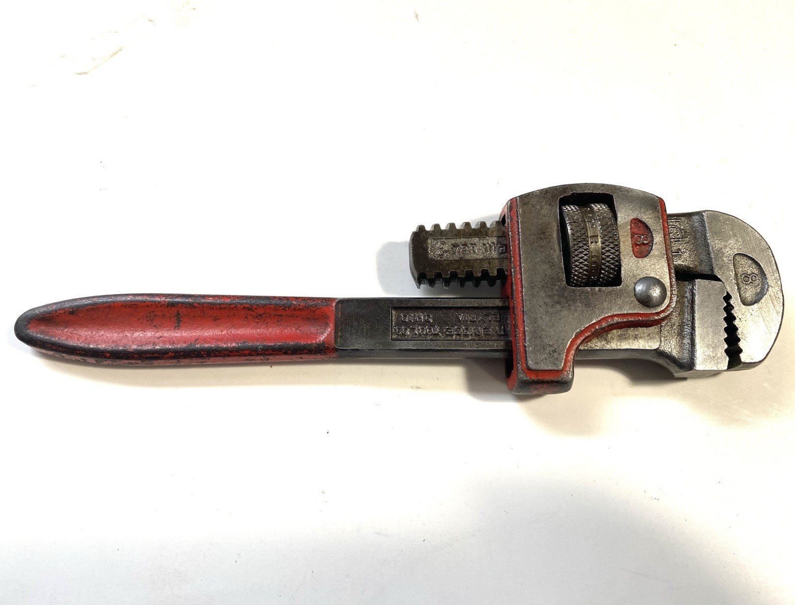 THE RIDGE COMPANY (RIDGID) 8″ Improved Stillson Pipe Wrench Made in Elyria USA