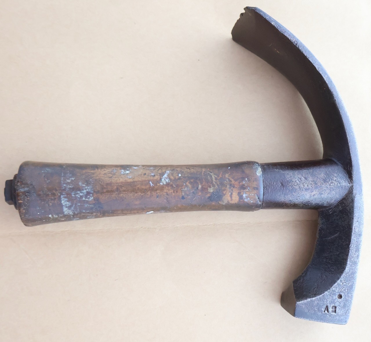 2 3/4” Unbranded No. 2 (A2) Cooper’s Adze Hammer / Barrel Maker Tool / MT Tools
