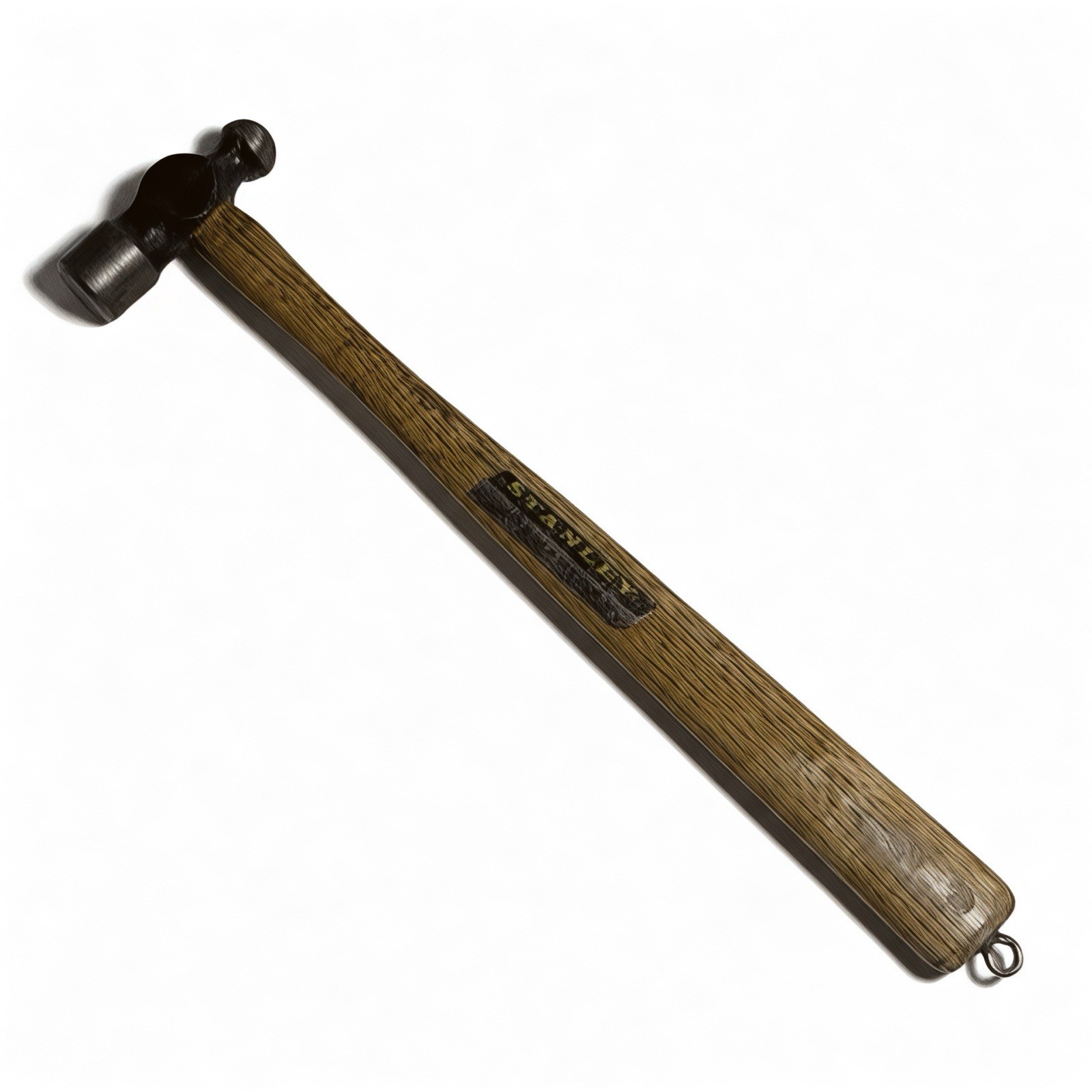 VINTAGE STANLEY USA 4oz SMALL BALL PEEN HAMMER ORIGINAL WOOD HANDLE