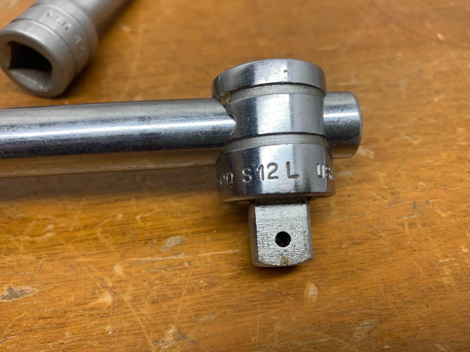 Snap-On S12L 1/2″ Drive Breaker Bar T-Handle SX-5 Extension 5″ Craftsman 943797