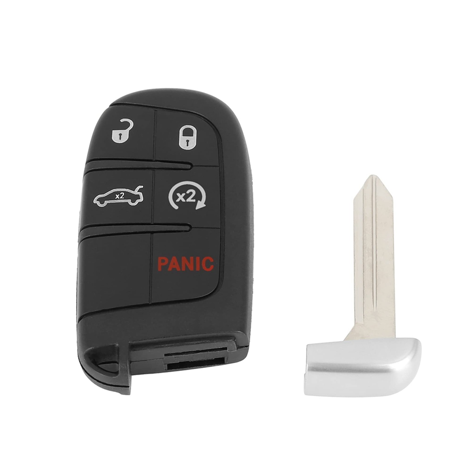 X AUTOHAUX 2pc Car Replacement 7×3.5×1.5cm / 2.76″x1.38″x0.59″(L*W*H), Black