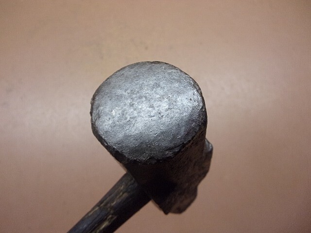 Vtg ATHA No. 850 Lb. Sledge Hammer 5 3/8″ Wide Twin 1 1/2″ Faces 14 1/2″ Handle