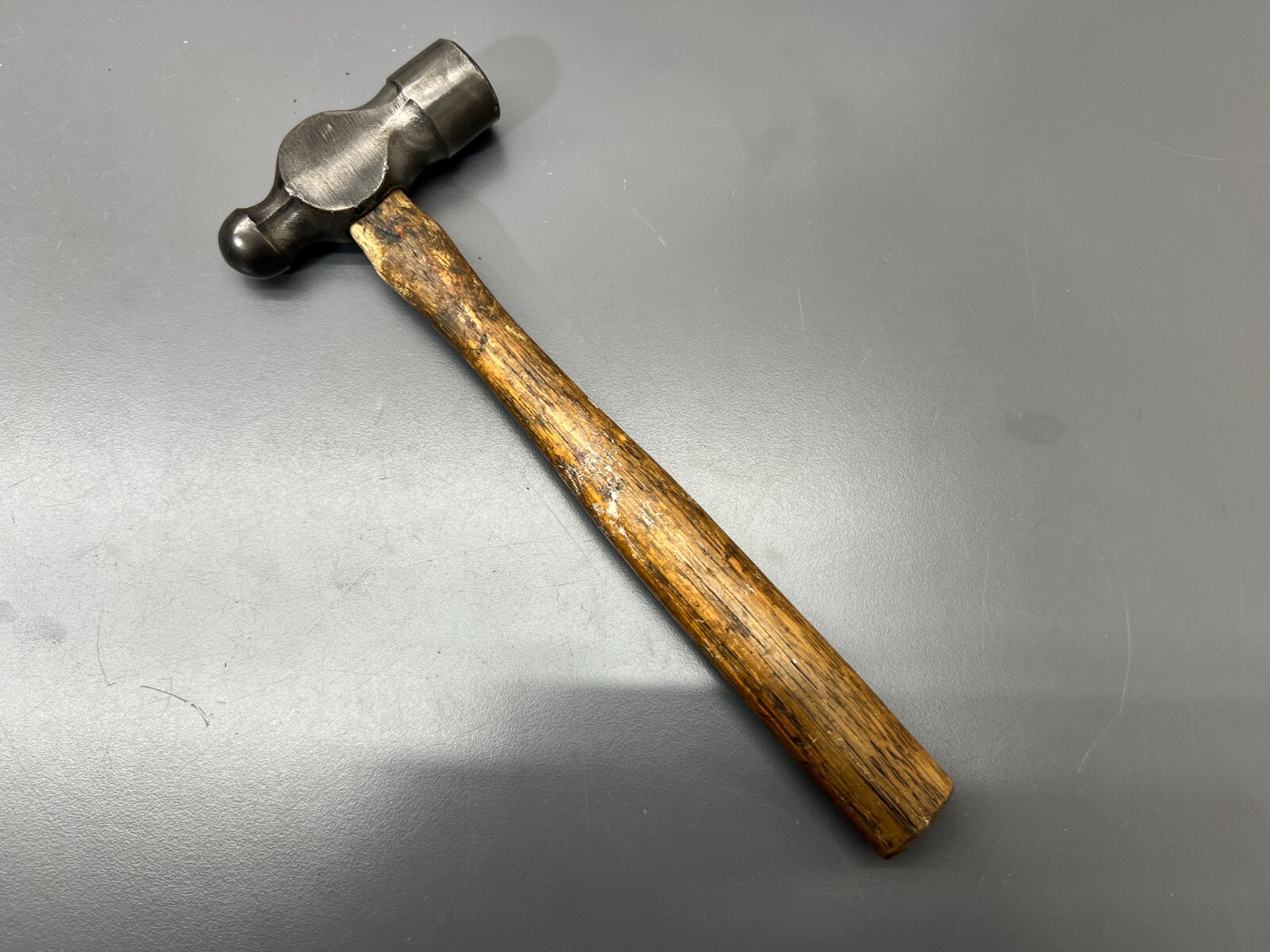 (H1) VINTAGE STANLEY 309B 12OZ. SHORT MACHINIST GUNSMITH BALL PEEN HAMMER – USA