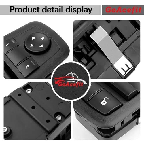 Master Window Switch for Dodge Journey 2011-2016, Front Left Driver Side Power