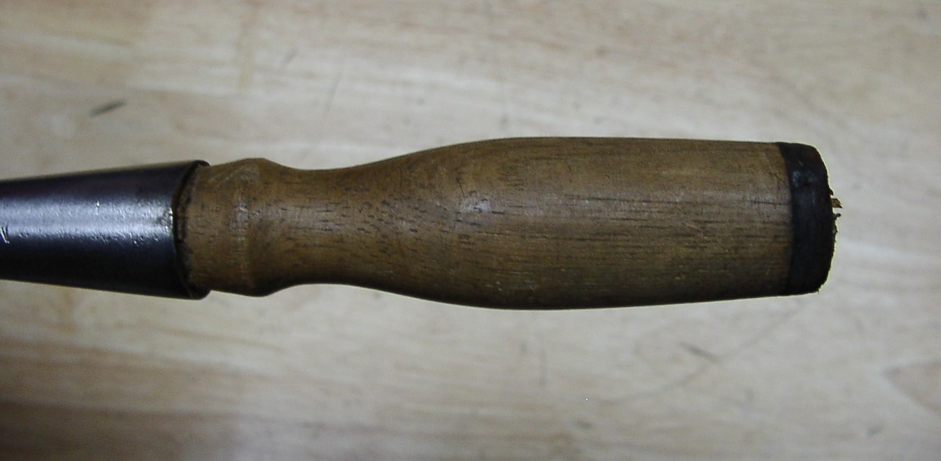 Vintage Sears & Roebuck Socket Firmer Chisel,1″ X 9-7/16″,W/4″ Wood Handle,EXC