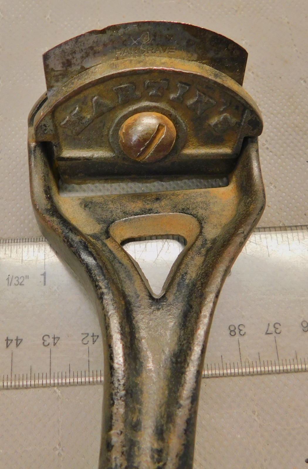 Martin’s Patent Heavy Duty Antique Cast Iron Scraper by Cincinnati Tool Co.