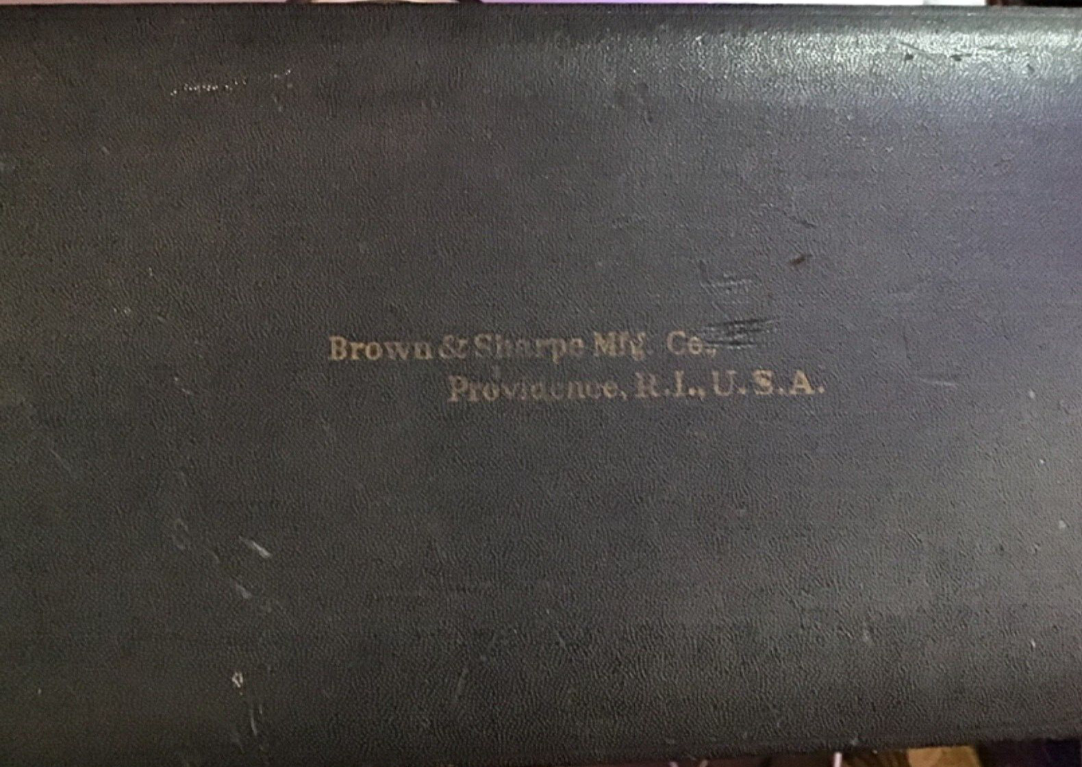 Scarce Old Antique Vintage Brown&Sharpe 585 Height Gage W/Case 0-12”Rare Case