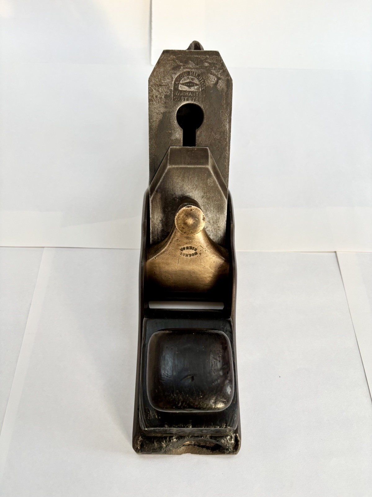 Norris London no13 size Panel Plane 15.4″ Greaves Iron Cast Steel rosewood infil