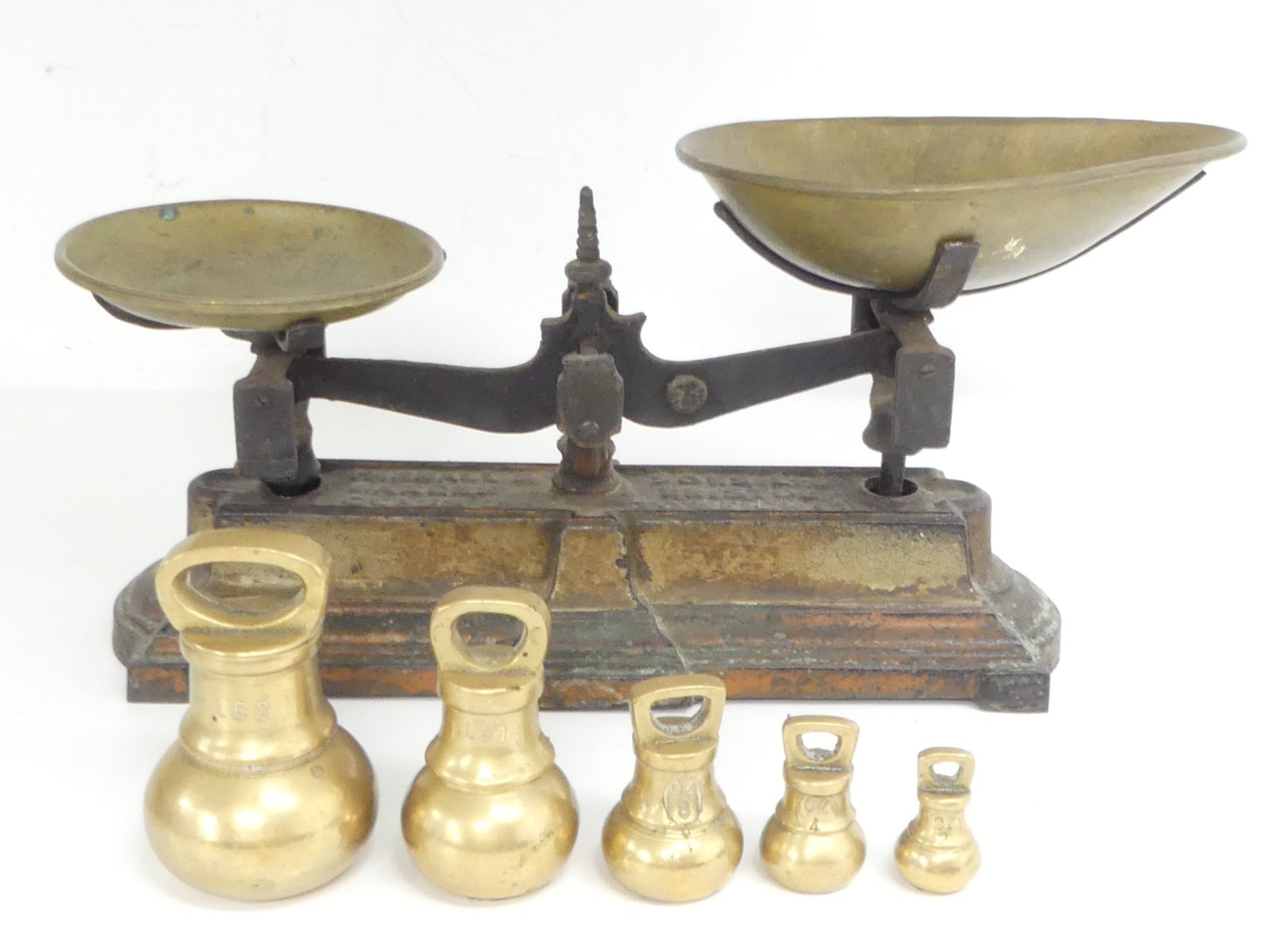 (ref288) Vintage Parnall & Sons Scales and Weights
