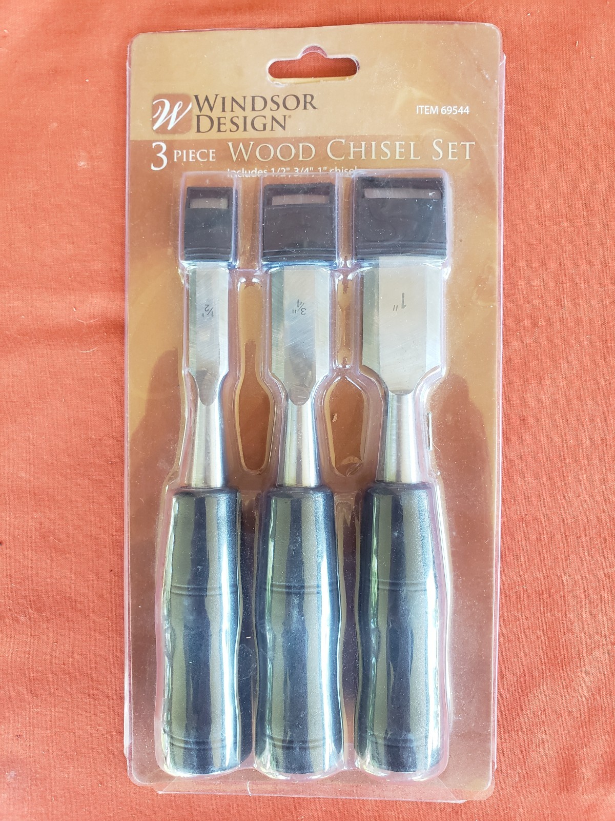 Windsor Design 3-piece Wood Chisel Set #69544 – NEW