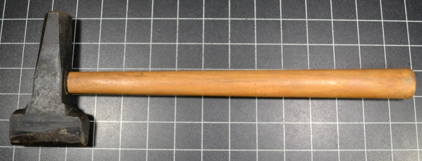 BBB – W. BINGHAM & CO. – 1841-1946 – 1″ – BLACKSMITH TOP FULLER HAMMER – NOS