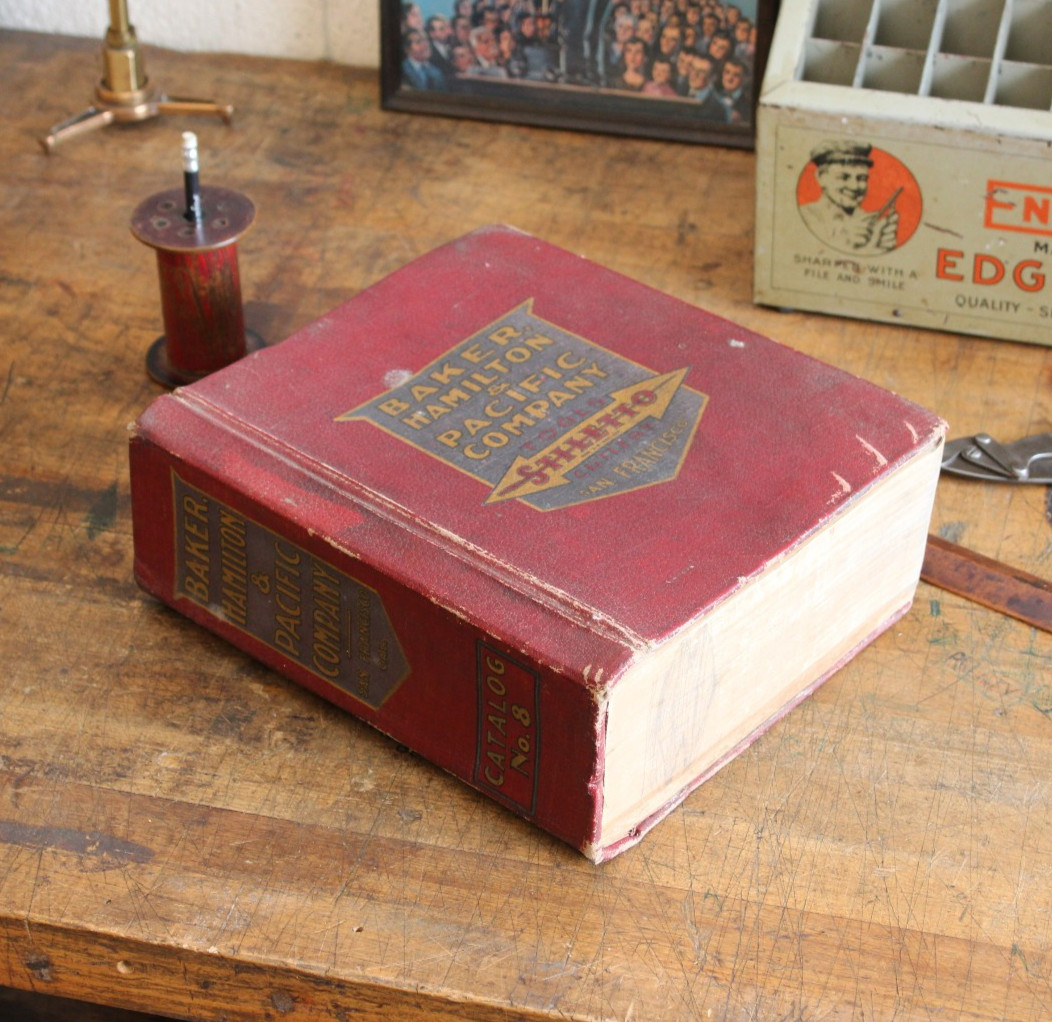 3500+ Page 1920s Baker Hamilton & Pacific Co Catalog No. 8 San Francisco Antique