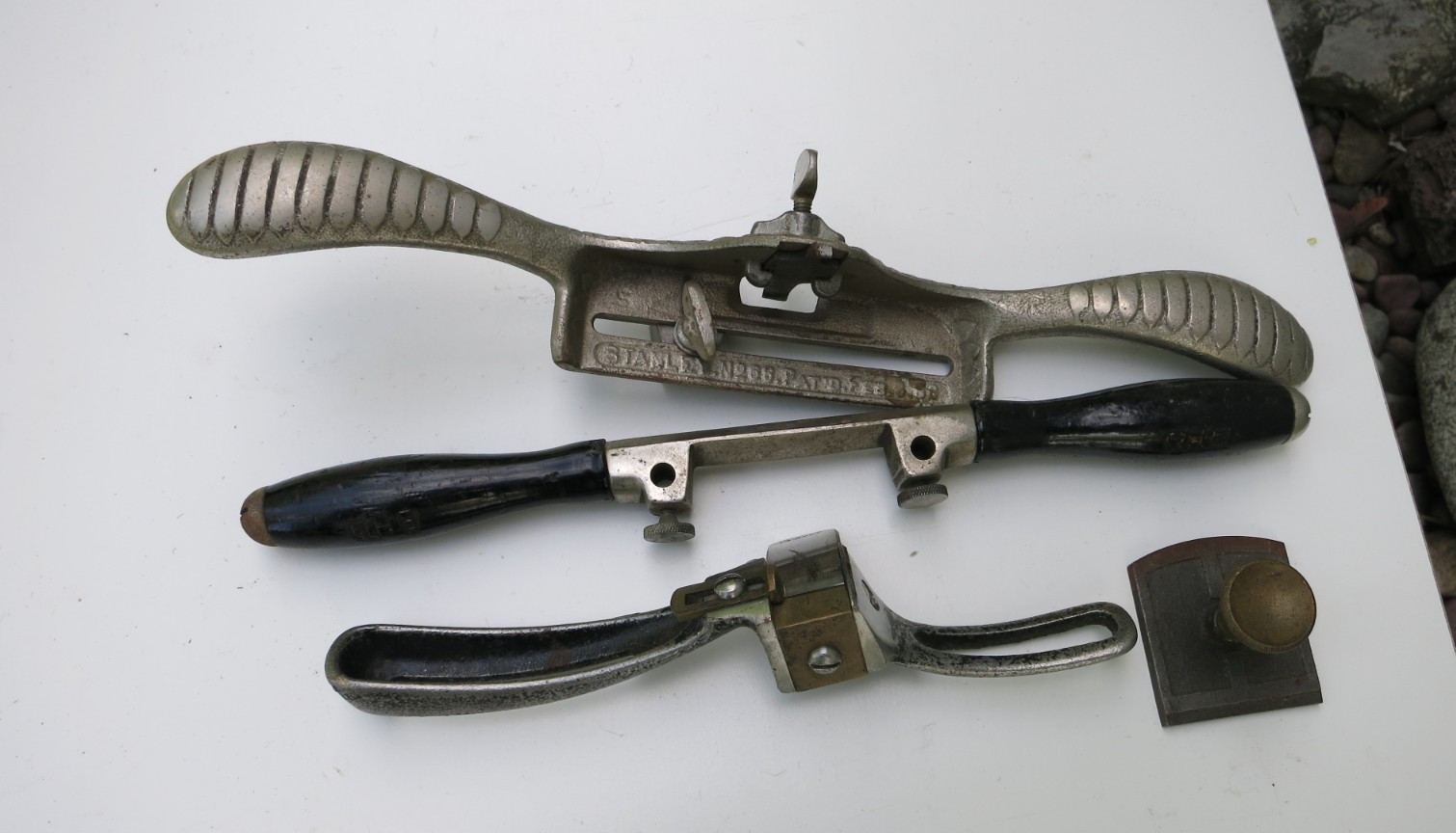 STANLEY NO 66 HAND BEADER I P HYDE HEEL SHAVE CIGAR SPOKE SHAVE BODY LOT