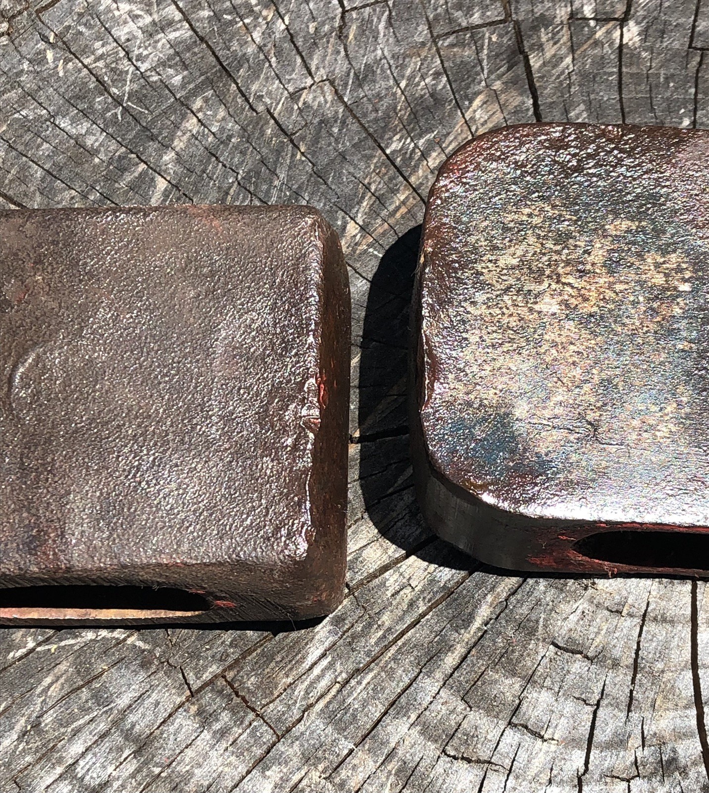 COLLINS 3-1/2 Lb (3 Lb 6oz) & Woodings Verona US05 2-1/2 Lb Single Bit Axe Heads