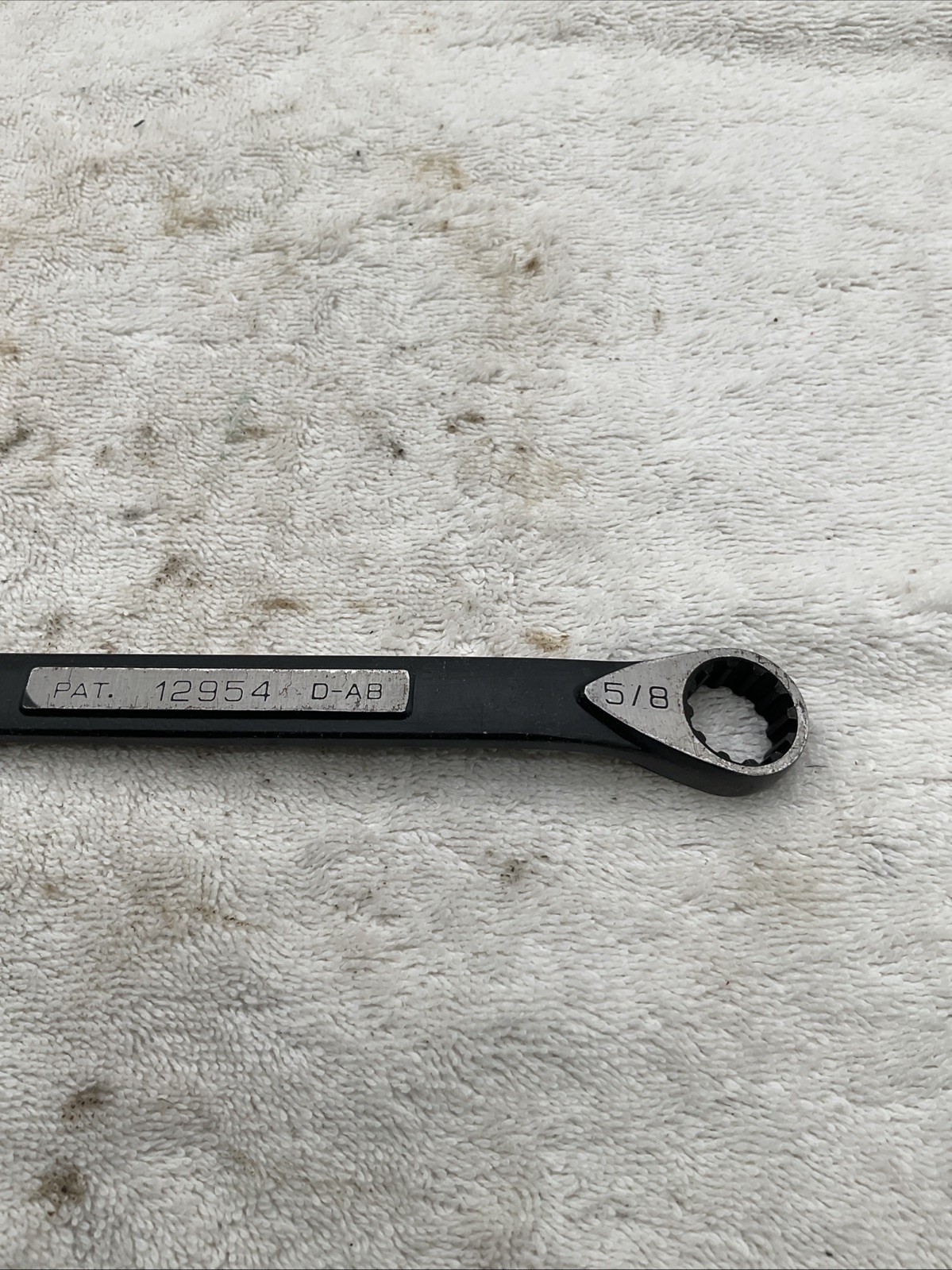 Vintage Craftsman 5/8 Combination Wrench Pat. 12954 D-AB Made In USA!!S1
