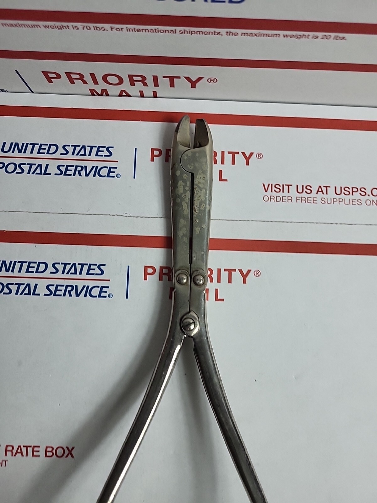 VINTAGE W. SCHOLLHORN BERNARD LONG SIDE CUTTERS PLIERS, READ