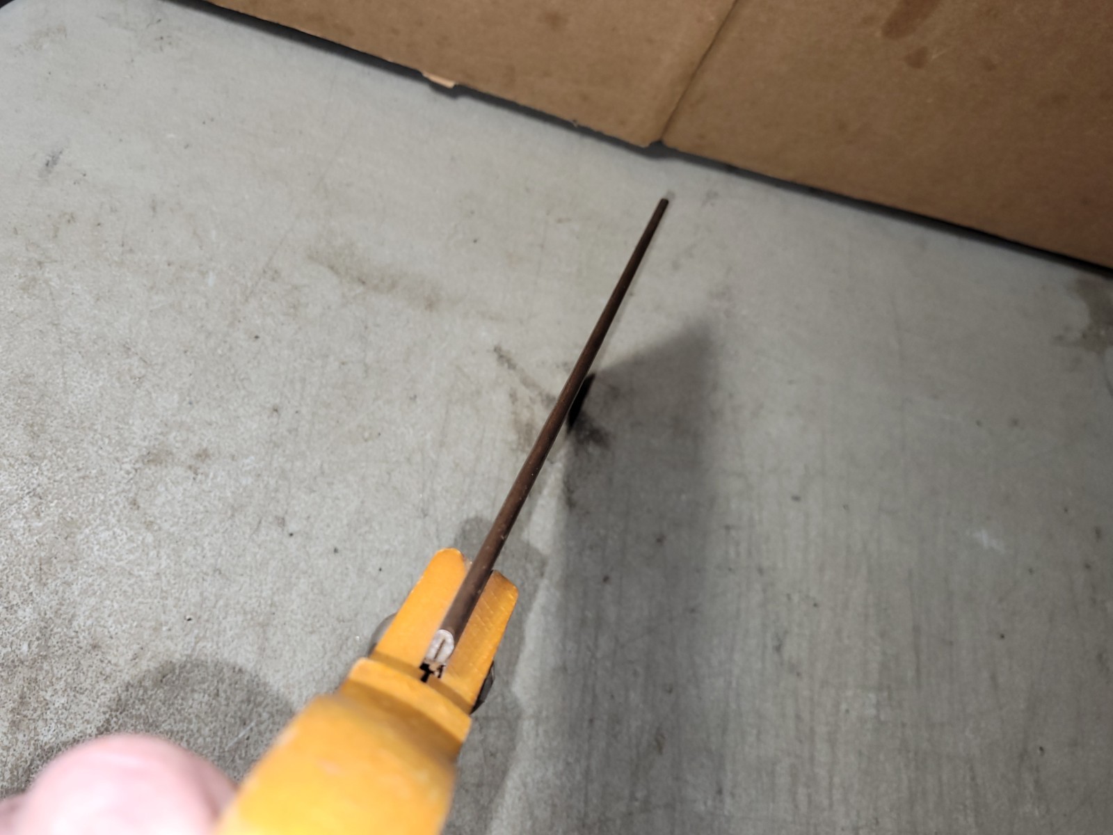 Vintage CORSAIR Hand Back Saw Warranted Tempered Steel 12 1/2″ blade