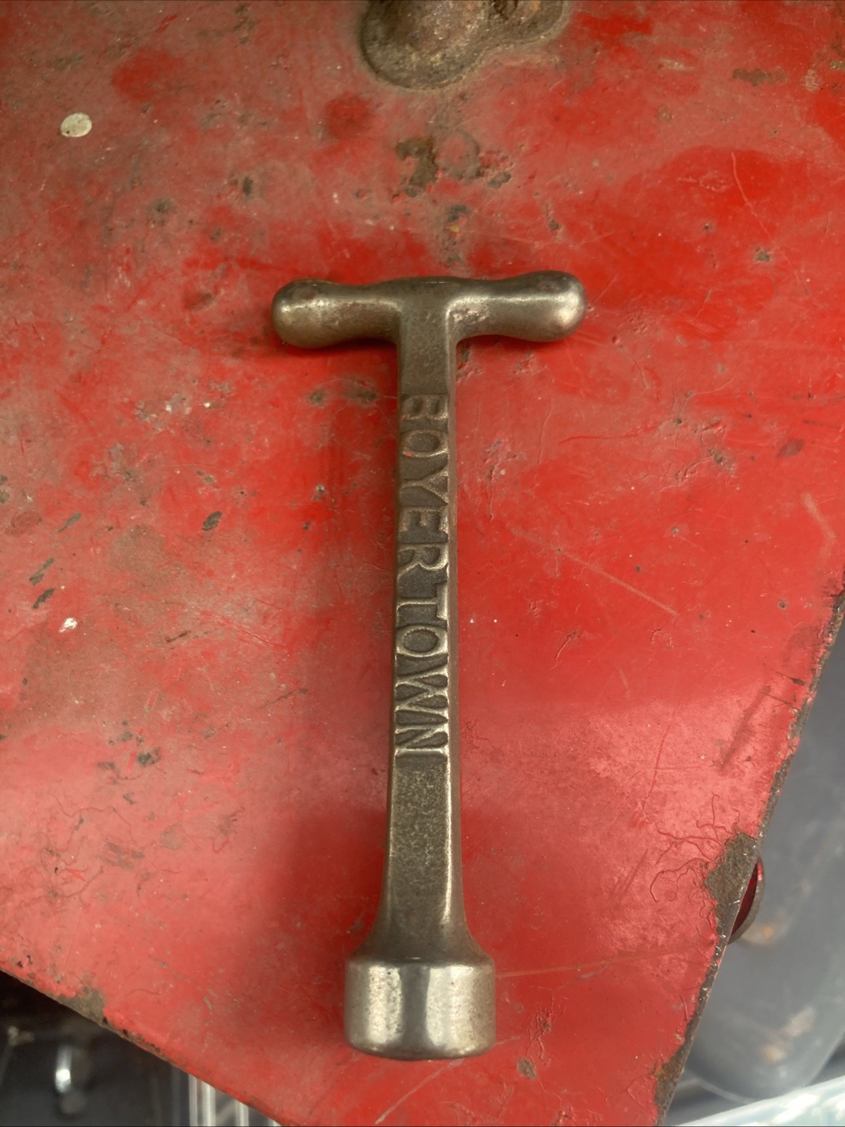 BOYERTOWN CASKET WRENCH CO. Casket Wrench. -ST