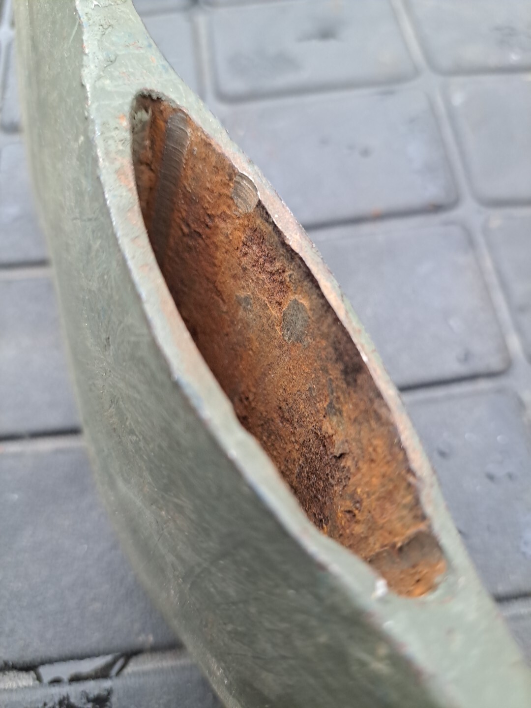 Vintage Military olive drab double bit felling timber axe 3lbs. (US Army, USAF?)