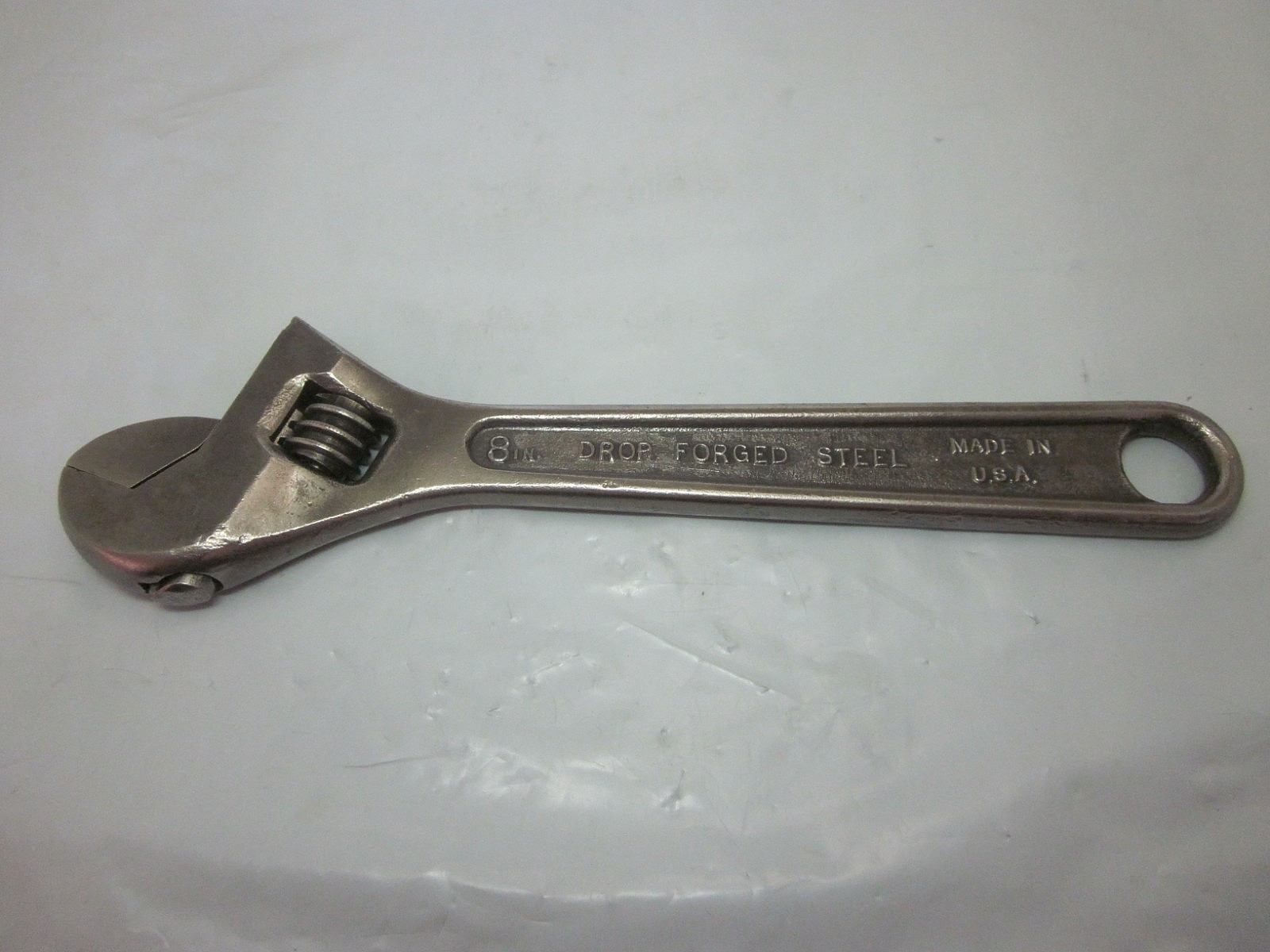 Crescent Tool Co. 8″ Adjustable Wrench JAMESTOWN,N.Y. Drop Forged Steel USA Made