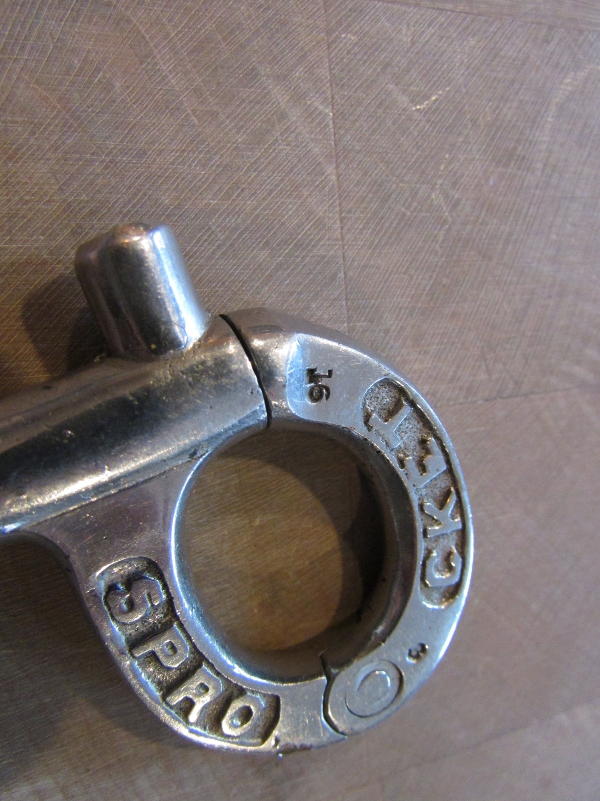 Vintage Sprocket Pad Lock Padlock No Key Pat Appld For Bike SPRO CKET S.B. Co