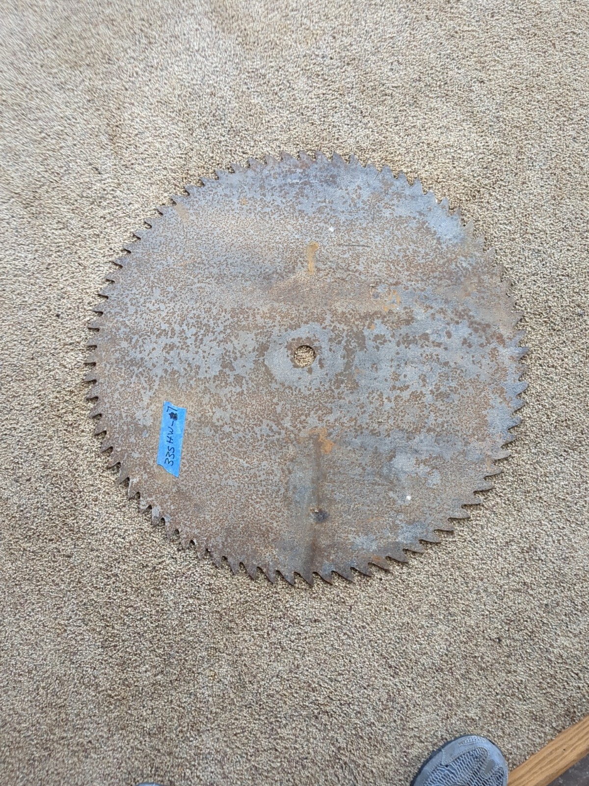 Antique Vintage 28-in Buzz Saw/ sawmill Blade