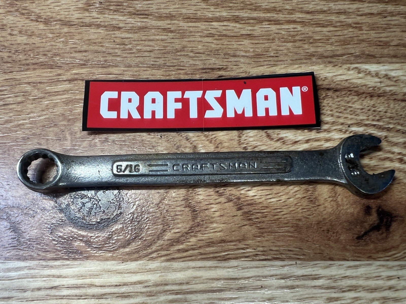 Craftsman 5/16″ Combination Wrench 44691 -VV- 12 Point USA Ultrasonic Cleaned