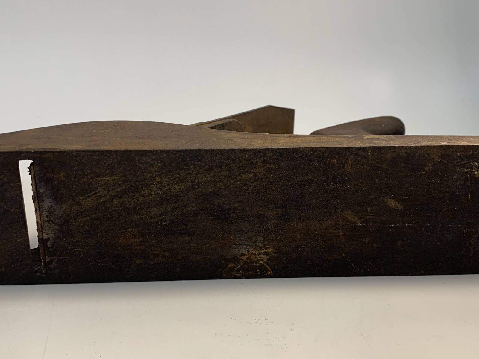 Vintage Wood Jack Plane 14″ Planer Smooth Bottom