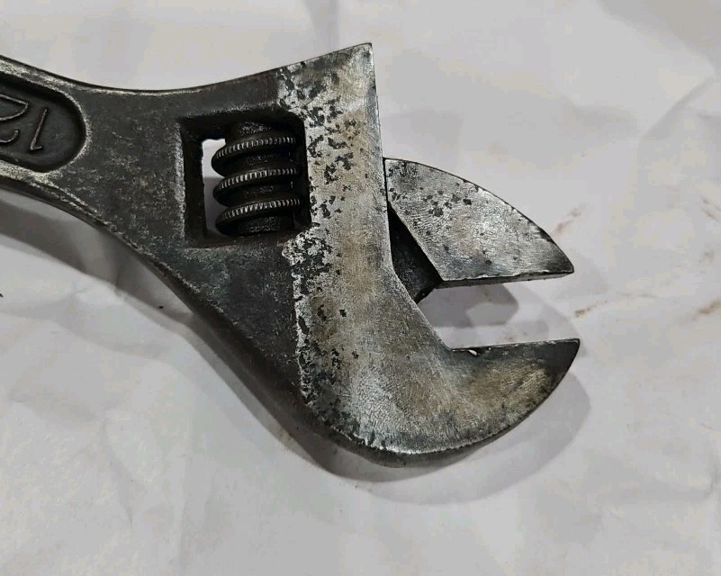 Vintage Diamond Calk Horseshoe Co. 12″ Adjustable Wrench 🇺🇸🇺🇸🇺🇸