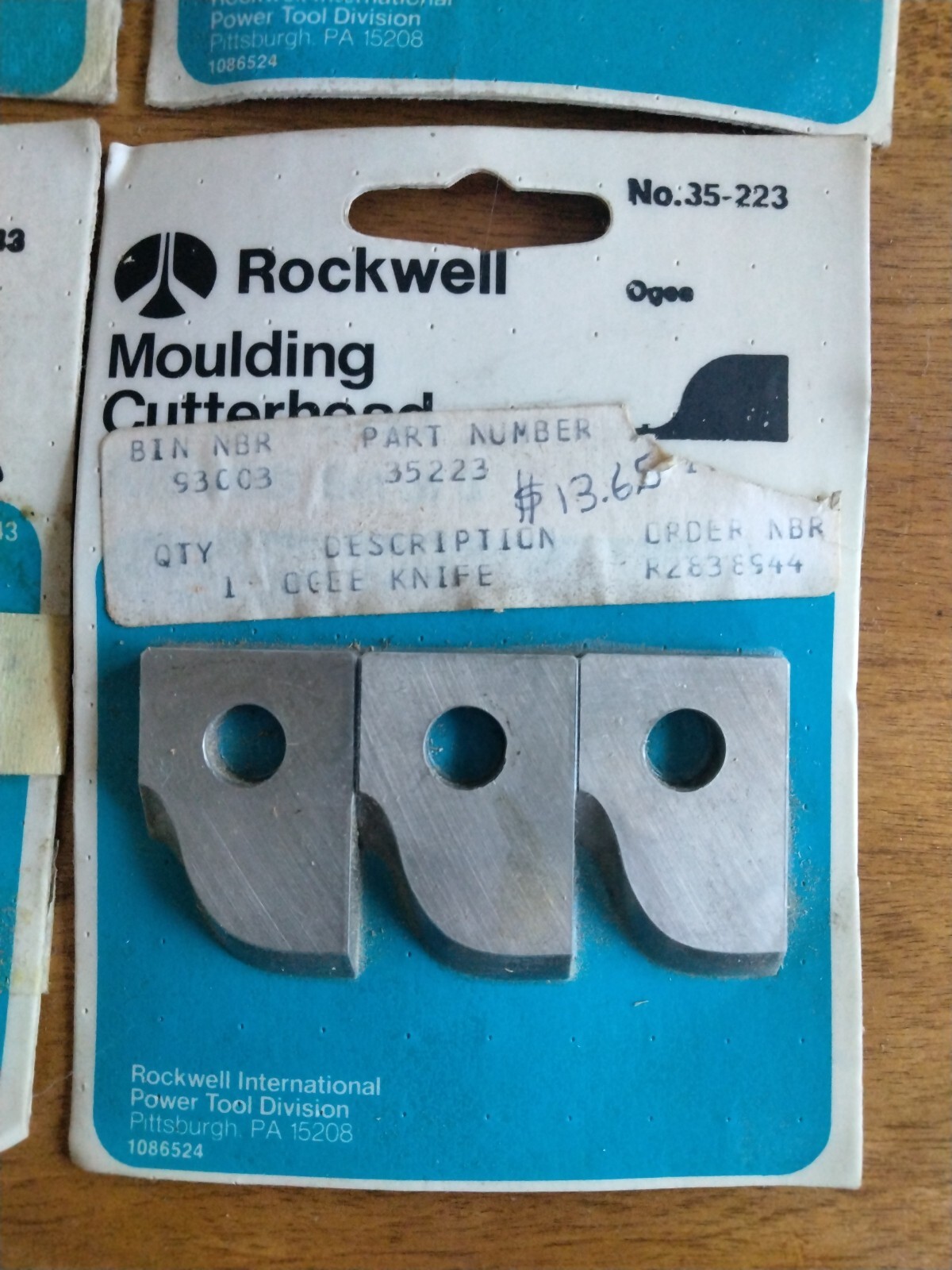 New Rockwell-Delta Moulding Cutter Head for 5/8″ or 1/2″ Arbor saws – 12 blades
