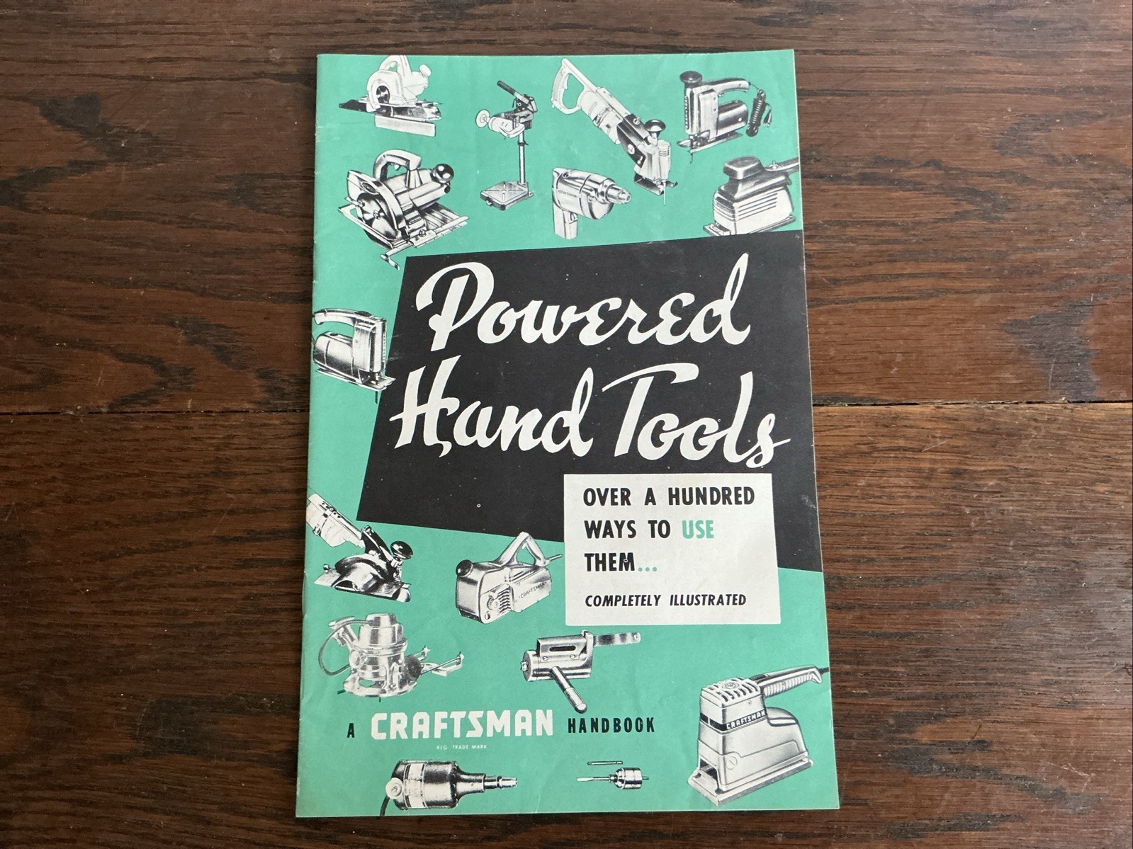 Vintage 1959 Craftsman Powered Hand Tools Handbook; ES0528