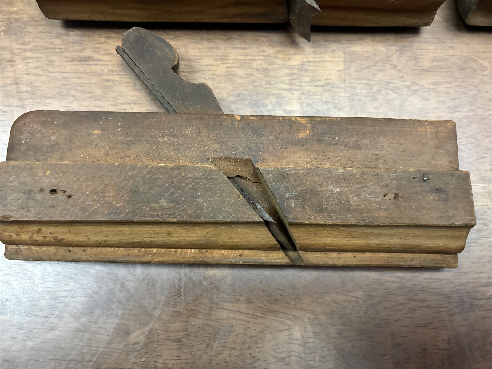 Antique Sandusky Tool Co. Wooden Planers Plow/Plough (shelf)